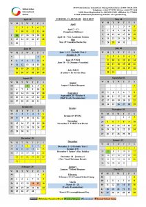 School Calendar 2018